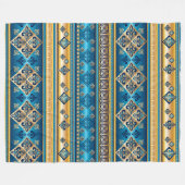 Vintag antiker Stil - nahtloses Muster 3 Fleecedecke (Vorderseite (Horizontal))