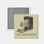 Vintag antikes Camera Kühlschrank Magnet (Vorderseite/Rückseite)