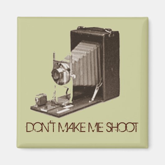 Vintag antikes Camera Kühlschrank Magnet (Vorne)
