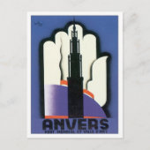 Vintag Anvers Antwerpen Postkarte (Vorderseite)