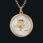 *~* Vintag AP40 Classic Angels Sheet Music Vergoldete Kette<br><div class="desc">(Suche nach AP40 für ähnliche Designs) Transfer zu anderen Produkten, wenn Sie möchten. Vintages ROUND Gold NECKLACE mit süßer klassischer Kunst von 2 Engeln sitzend auf Notenblatt und flüstern einige Beobachtungen. * Energetisch Enhanced Romantik Vintag Retro Antique Silver Glitzer auf Imitaten Glitzer Diamant Pflasterboden. Die kleinen Engel kümmern sich um...</div>