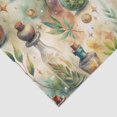 Vintag apothecary fltles Pattern (10) Seidenpapier (Detail)