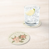Vintag Apple Blossom | Cheers Wedding Untersetzer (Vor Ort)