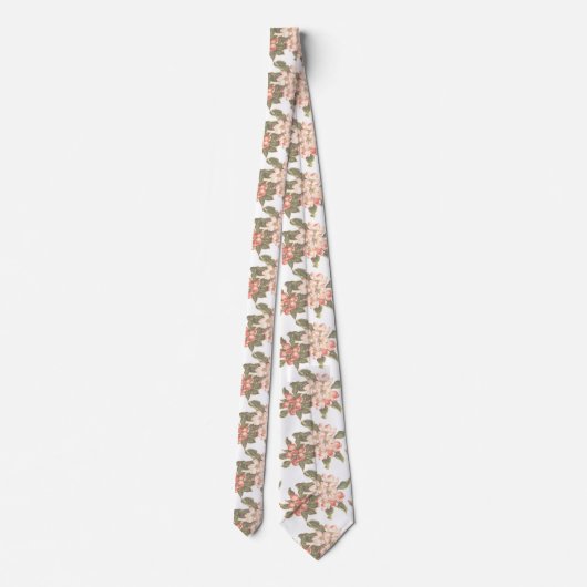 Vintag Apple Blossom Krawatte (Rückseite)