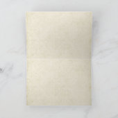 Vintag Apple Blossom Vielen Dank Karte (Innenseite)