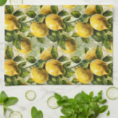 Vintag, Aquarellfarben Geschirrtuch (Gefaltet)