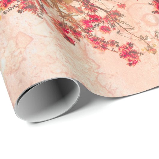 Vintag Arbor Geschenkpapier (Rolleneckpunkt)