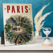 Vintag Arc de Triomphe Paris Fotoplatte (Seite)