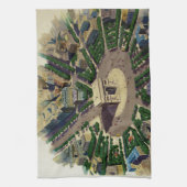 Vintag Arc de Triomphe Paris Geschirrtuch (Vertikal)