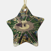 Vintag Arc de Triomphe Paris Keramikornament (Links)