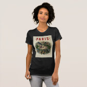 Vintag Arc de Triomphe Paris T-Shirt (Vorne ganz)