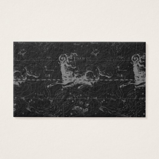 Vintag Aries Unterzeichner-Konstellation Hevelius  (Vorderseite)