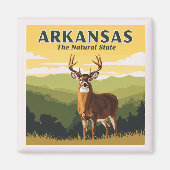 Vintag Arkansas Magnet (Vorne)