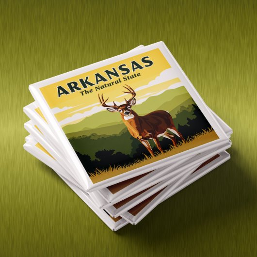 Vintag Arkansas Magnet