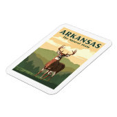 Vintag Arkansas Magnet (Linke Seite)