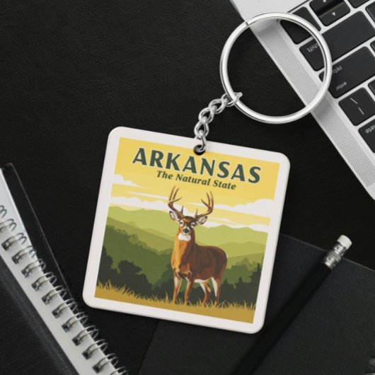 Vintag Arkansas Schlüsselanhänger