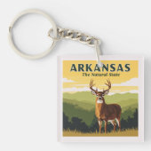 Vintag Arkansas Schlüsselanhänger (Vorderseite)
