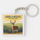 Vintag Arkansas Schlüsselanhänger (Rückseite)