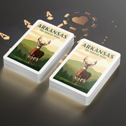 Vintag Arkansas Spielkarten