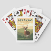 Vintag Arkansas Spielkarten (Rückseite)