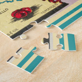 Vintag Arkansas Staat Map Puzzle (Seite)