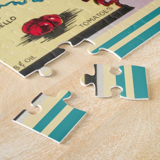 Vintag Arkansas Staat Map Puzzle (Seite)