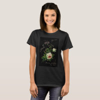 Vintag Armant's Parfüms Black Rose T - Shirt