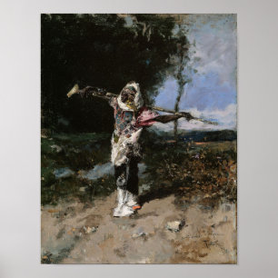 Vintag Art African Chief Poster