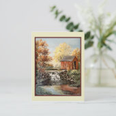 Vintag Art - B. Mitchell Postkarte (Stehend Vorderseite)