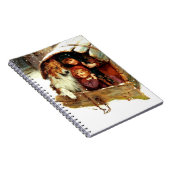 Vintag Art Christmas-Geschenk Notizblock (Rechte Seite)