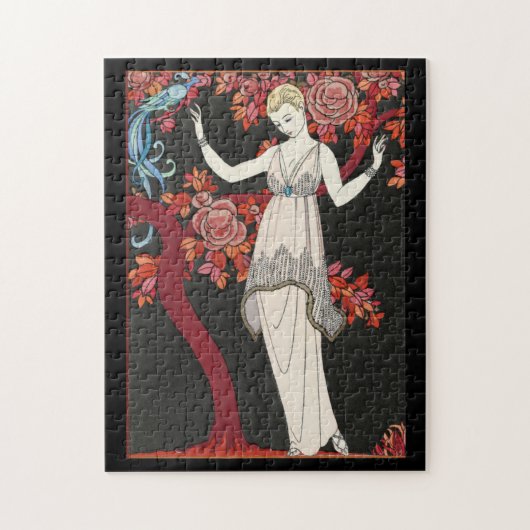 Vintag Art Deco 20s Mode Puzzle (Vertikal)