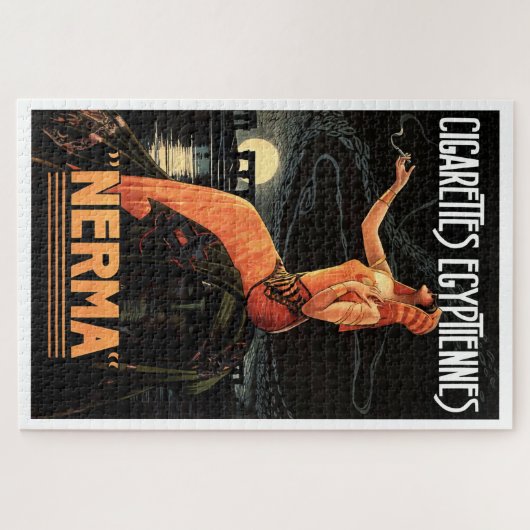 Vintag Art Deco Ägyptische Werbung Puzzle (Horizontal)