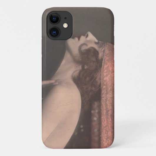 Vintag Art Deco Dancer iPhone Case (Rückseite)