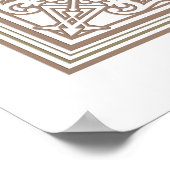 Vintag Art Deco Flapper Poster (Ecke)