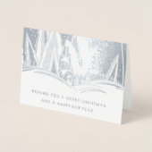 Vintag Art Deco Folienkarte (Vorderseite)