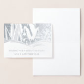 Vintag Art Deco Folienkarte (Anzeige)