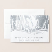 Vintag Art Deco Folienkarte (Vorderseite mit Umschlag)