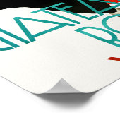 Vintag Art Déco Französische Burg Weinkultur und E Poster (Ecke)