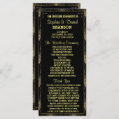 Vintag Art Deco Gatsby Custom Programm (Vorne/Hinten)