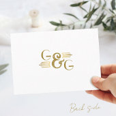 Vintag Art Deco Gold Einzigartiger QR Code Hochzei RSVP Karte