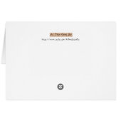 Vintag Art Deco Lady Smoking, (Rückseite Horizontal)