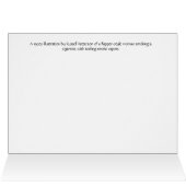 Vintag Art Deco Lady Smoking, (Innenansicht Horizontal (Oben))