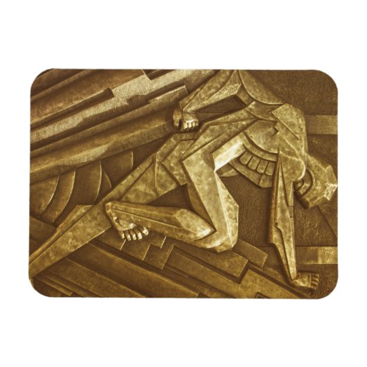 Vintag Art Deco Magnet (Horizontal)