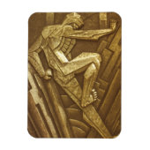 Vintag Art Deco Magnet (Vertikal)