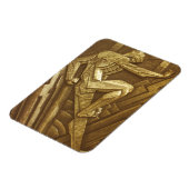 Vintag Art Deco Magnet (Linke Seite)