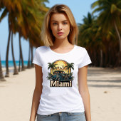 Vintag Art Deco Miami T-Shirt