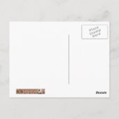 Vintag Art Deco Mode Postkarte (Rückseite)