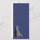 Vintag Art Deco Newlyweds, Liebe Wedding Dance (Rückseite)