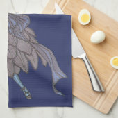 Vintag Art Deco Newlyweds, Liebe Wedding Dance Geschirrtuch (Viertel Falte)