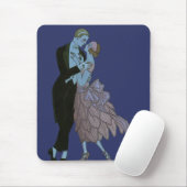 Vintag Art Deco Newlyweds, Liebe Wedding Dance Mousepad (Mit Mouse)